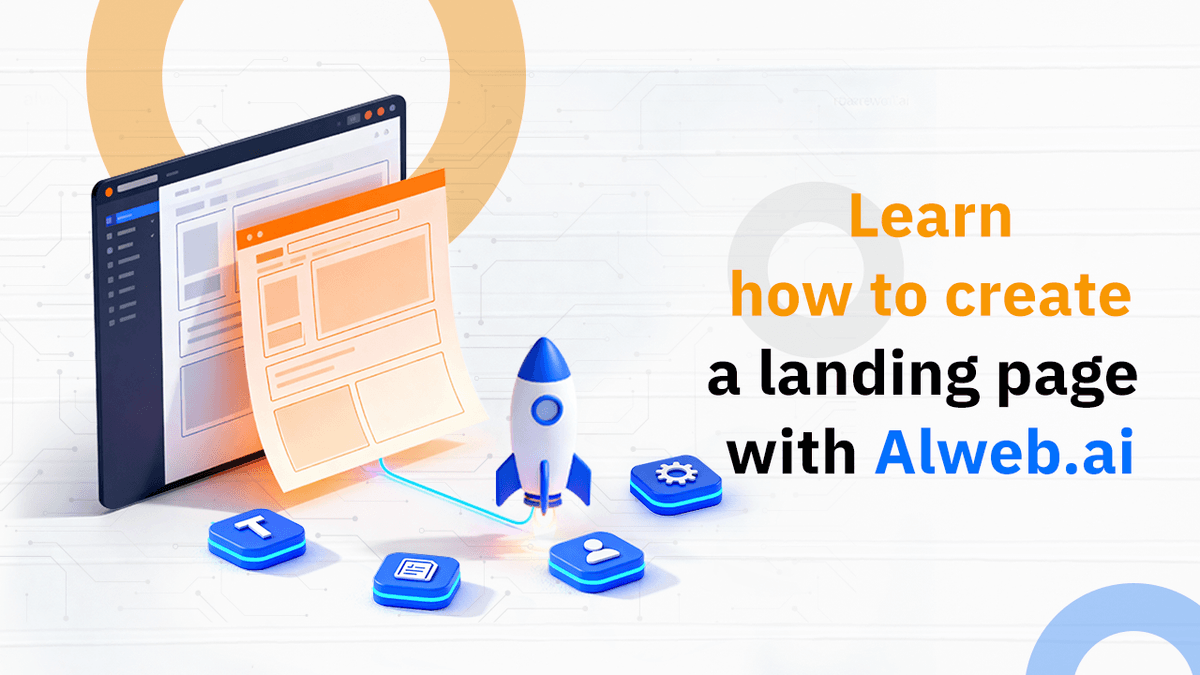 How to Create a Landing Page Easily with alweb.ai