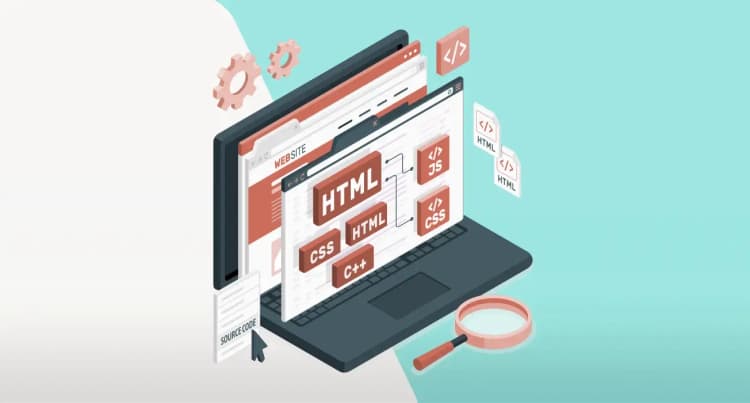 ما هي اللغة المستخدمة لإنشاء موقع على الإنترنت؟