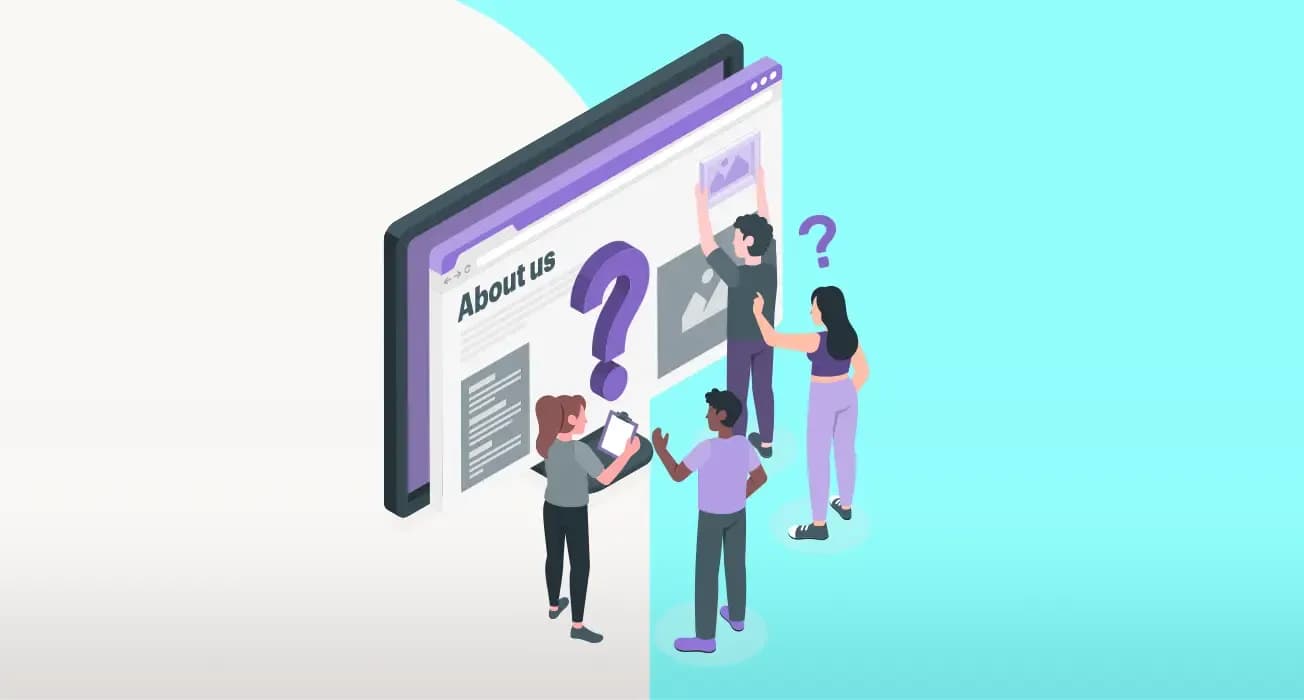 ما هي صفحة من نحن وكيفية كتابتها